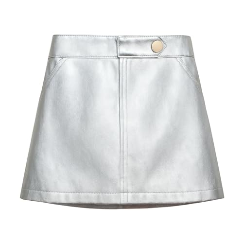Amazon.com: WELAKEN Girls and Toddler's Faux Leather Short Skirts